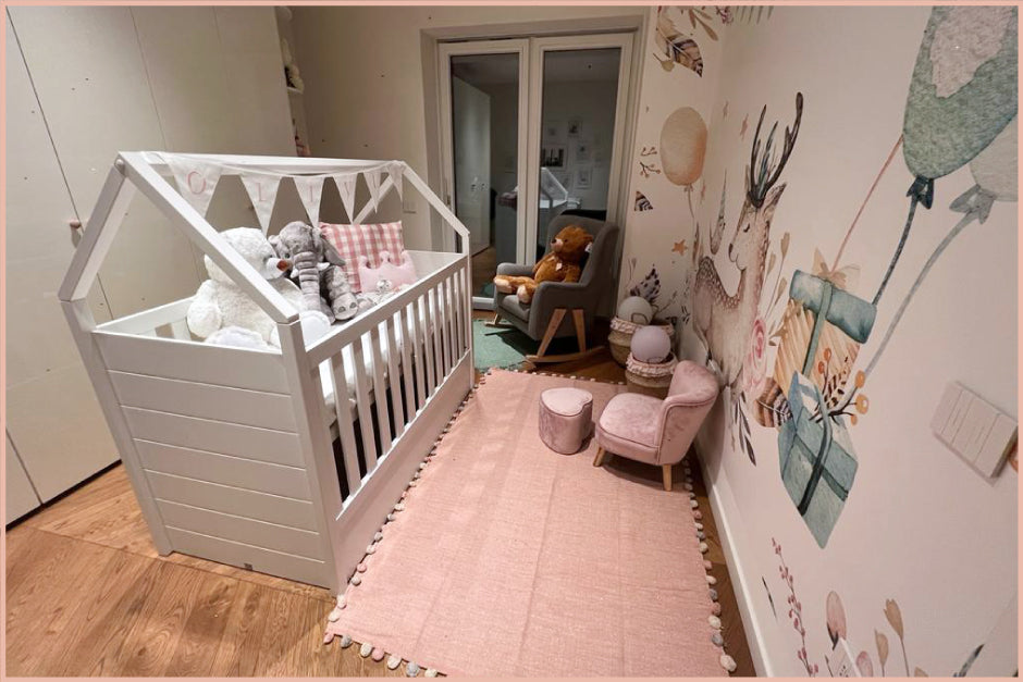 Cómo decorar una habitación de bebé recién nacido