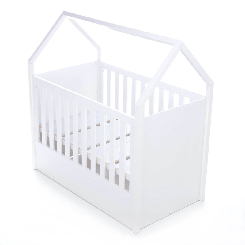 REACONDICIONADO - Cuna de bebé en forma de casita (5en1) 70x140 cm · C302-M1100E