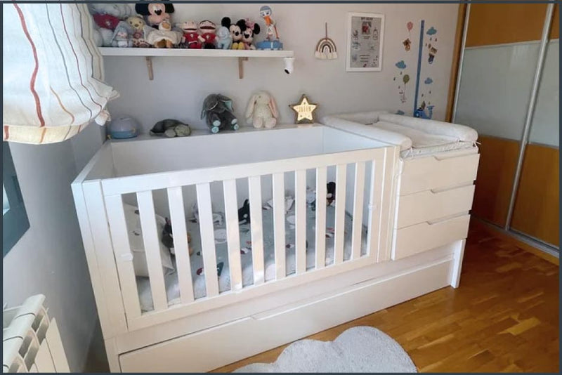 Donde colocar la cuna en la habitación del bebé