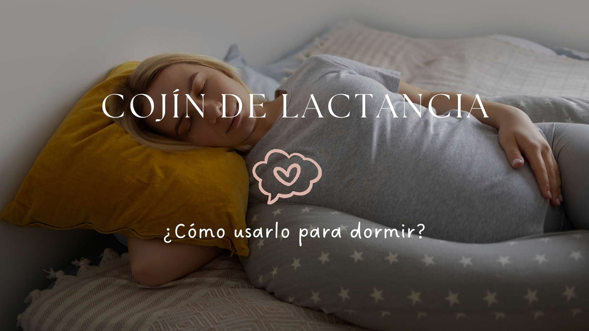 Cómo usar el cojín de lactancia para dormir