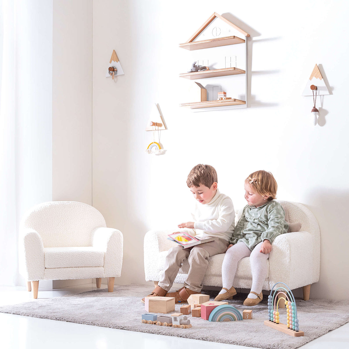 Sillones y sofás infantiles para niños