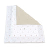 Nórdico minicuna 55x70 cm/60x80 cm (reversible) hojas beige · Nandina 1304A-116