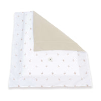 Nórdico minicuna 55x70 cm/60x80 cm (reversible) hojas beige · Nandina 1304A-116