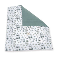 Nórdico minicuna 55x70 cm/60x80 cm (reversible) hojas eucalipto · Musgo 1304A-118