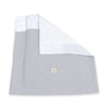 Nórdico minicuna 55x70 cm/60x80 cm (reversible) gris · Delphin 1304A-134