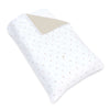Funda nórdica cama júnior 90x200 cm hojas beige · Nandina 636F-116