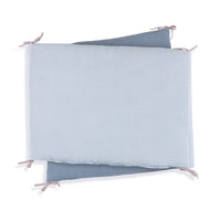 Protector cuna 60x120 cm (reversible) azul · 607-121 Alba Blu