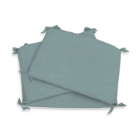 Protector cuna 60x120 cm (desenfundable) verde eucalipto · Musgo 607A-118