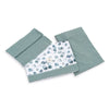 Juego de sábanas cuna 60x120 cm eucalipto · Musgo 612A-118