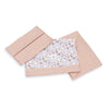 Juego de sábanas cuna 60x120 cm flores rosa · Liberty 612A-132