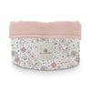 Cesta almacenaje infantil redonda flores rosa · Liberty 614-132