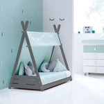 cama Montessori de 70x140 para dormitorios de niño