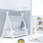 Cama Montessori niños HOMY-XL 90x200 cm - 114 Galaxy