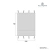 Toldo cama Montessori Homy XL (90x200 cm) verde-oliva · Mist 6200NA-156