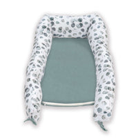 Nido colecho bebés (con cuña) hojas eucalipto · Musgo 666C-118