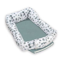 Nido colecho bebés (con cuña) hojas eucalipto · Musgo 666C-118