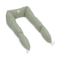 Nido colecho bebés (con cuña) verde-oliva · Mist 666C-156