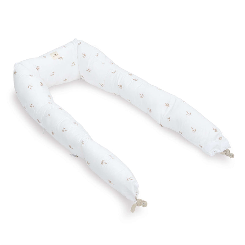 Nido colecho bebés (con cuña) hojas beige · Nandina 666C-116