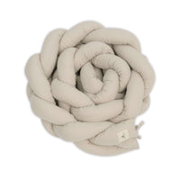 Trenza protector para cuna en beige · 669-116