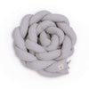 Trenza protector para cuna en gris · 669-134