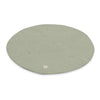 Alfombra infantil redonda (110 cm) verde-oliva · Mist 708-156