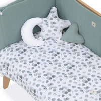 Nórdico para cuna/cama 70x140 cm eucalipto · Musgo 626A-118