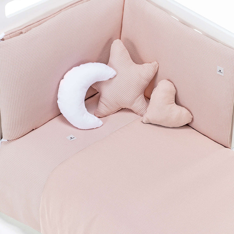 Rulo Protector de cama - Powder Pink