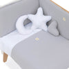 Nórdico para cuna/cama 70x140 cm gris · Delphin 626A-134