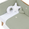 Nórdico para cuna/cama 70x140 cm verde-oliva · Mist 626A-156