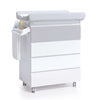 Mueble bañera con ruedas y cambiador · Kubo B751