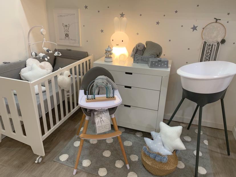 muestra de habitación infantil decorada con productos Alondra