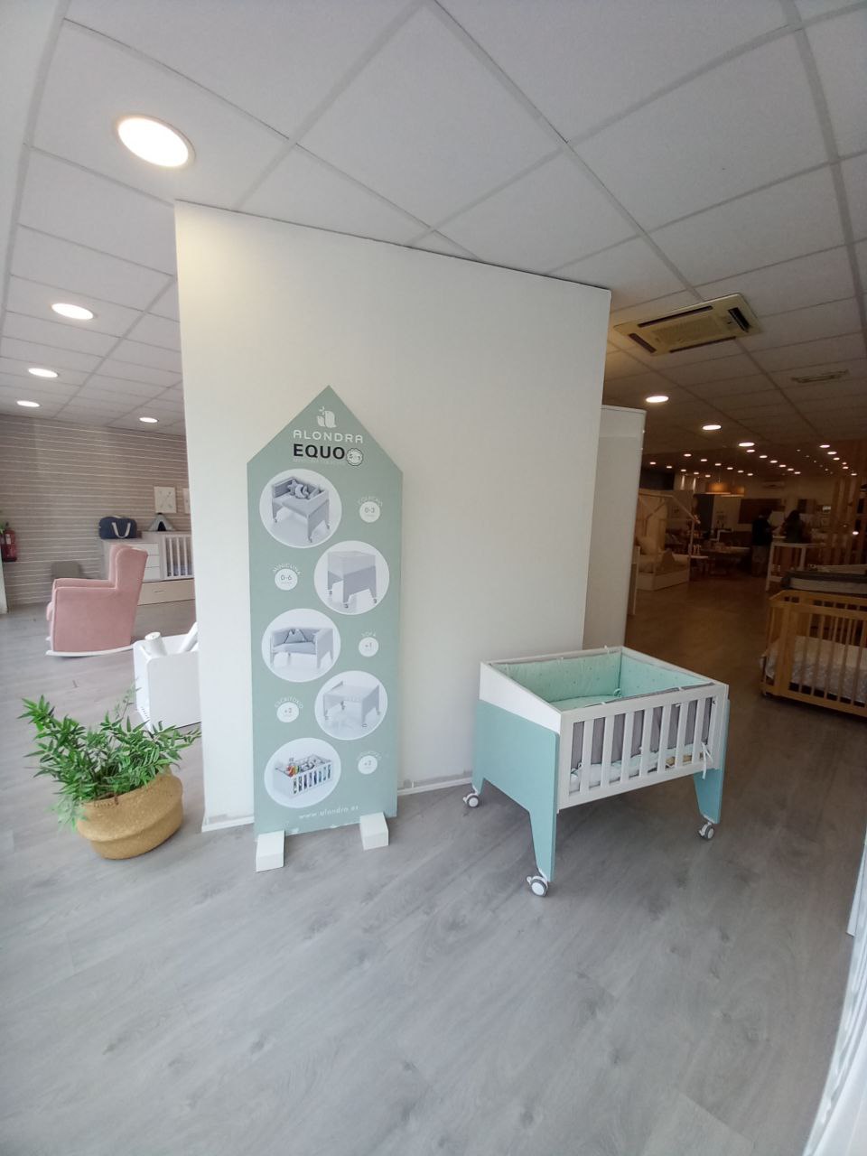 Espacios Alondra en la tienda Dulce Bebé en Alfafar