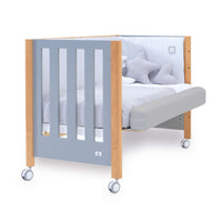Cuna colecho 60x120 cm (5en1) madera/azul · Occa C166-M9541