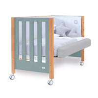 Cuna colecho 60x120 cm (5en1) madera/verde · Occa C166-M9557