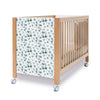 Cuna 60x120 cm madera con vinilo hojas eucalipto · Ombra Musgo C167V-M9577-118