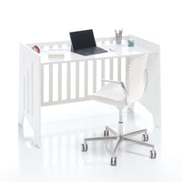 Minicuna 60x80 cm y cuna 60x120 cm (7en1) blanca · Omni Tre White