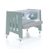 Cuna colecho 60x120 cm (5en1) verde eucalipto · Omni Due Eucalyptus