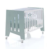 Cuna colecho 60x120 cm (5en1) verde eucalipto · Omni Due Eucalyptus