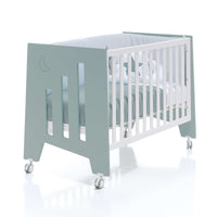 Cuna colecho 60x120 cm (5en1) verde eucalipto · Omni Due Eucalyptus