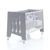Cuna colecho 60x120 cm (5en1) blanco/antracita · Omni Due Antracita