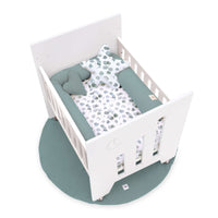 Minicuna de colecho (5en1) con ruedas 60x80 cm blanca · Omni Uno White C181A-M7700