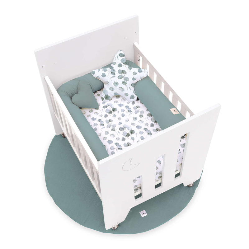 Minicuna de colecho (5en1) con ruedas 60x80 cm blanca · Omni Uno White C181A-M7700