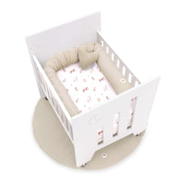 Minicuna de colecho (5en1) con ruedas 60x80 cm blanca · Omni Uno White C181A-M7700