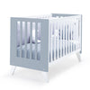Cuna colecho 60x120 cm (4en1) blanco/celeste · Nexo Due Blu denim