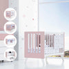 Cuna de colecho 60x120 cm (4en1) rosa pastel · Nexo Due Flamingo C187D-M7742