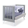 Cuna colecho 60x120 cm (4en1) blanco/antracita · Nexo Due Antracita C187D-M7758