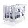 Cuna colecho 60x120 cm (4en1) blanco/gris · Nexo Due Grey