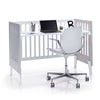 Minicuna y cuna todo en uno (7en1) blanca/gris · Nexo Tre Grey