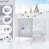 Cuna colecho 60x120 cm (4en1) blanco/gris · Nexo Due Grey C187D-M7778