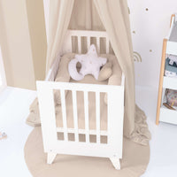 Minicuna y cuna todo en uno (7en1) blanca · Nexo Tre White C187T-M7700